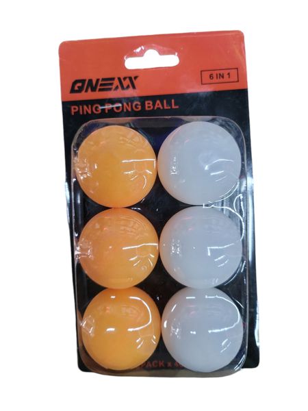 Pack 6 Pelotas Ping Pong 40mm Nexx 🏓-STK-850