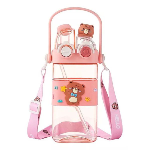 Botella Oso Kawaii 580ml 🌟-STK-1239