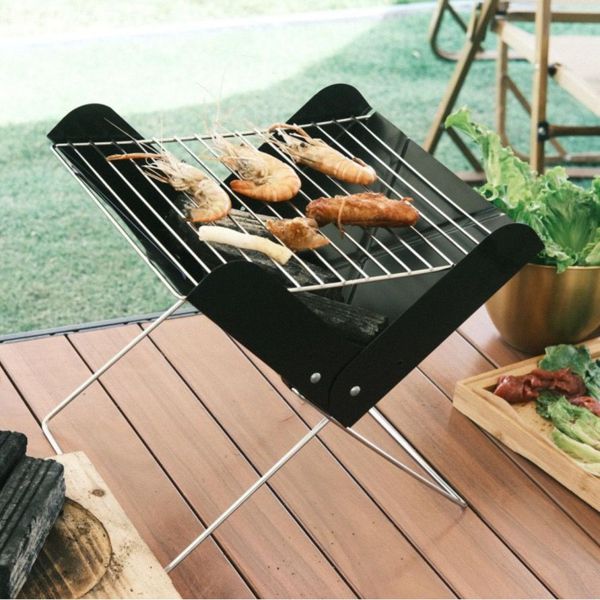 Parrillera Portátil de carbon 🌭-STK-940