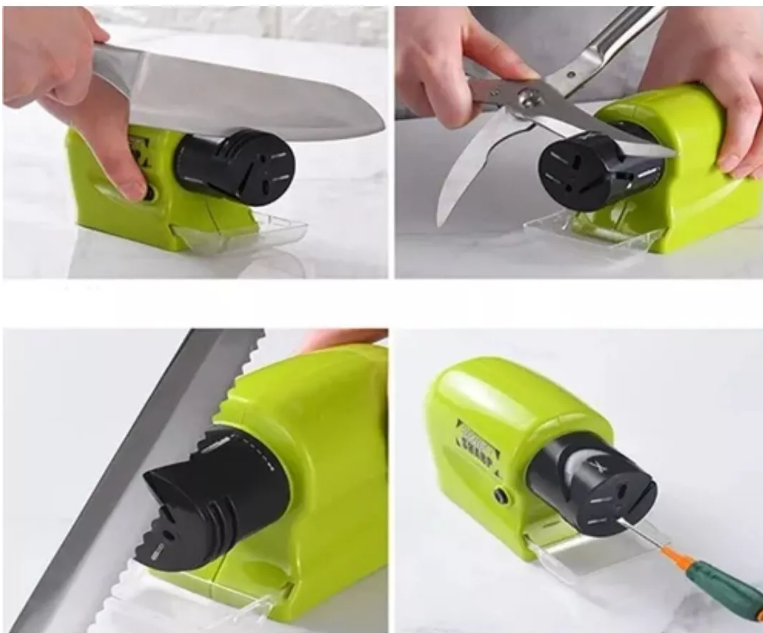 Afilador Eléctrico de Cuchillos y Tijeras 🔪⚡-STK-30