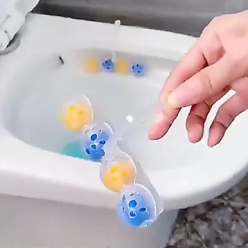 Pastillas Limpieza WC 4 Bolas 🚽✨-STK-803