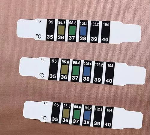 Tira Termómetro x50 Und 🌡️-STK-637