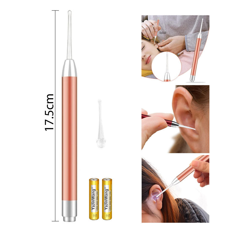 Limpiador de Oídos con Luz LED 🔦👂-STK-285