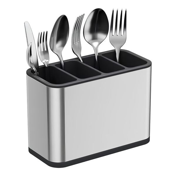 Organizador de Cubiertos Acero 18 cm 🍴✨-STK-1190