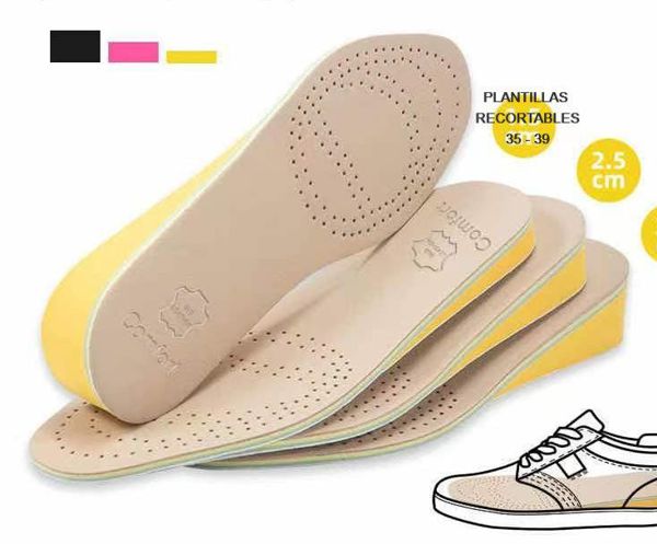 Plantillas Aumenta Estatura 2.5cm 👟✨-STK-703