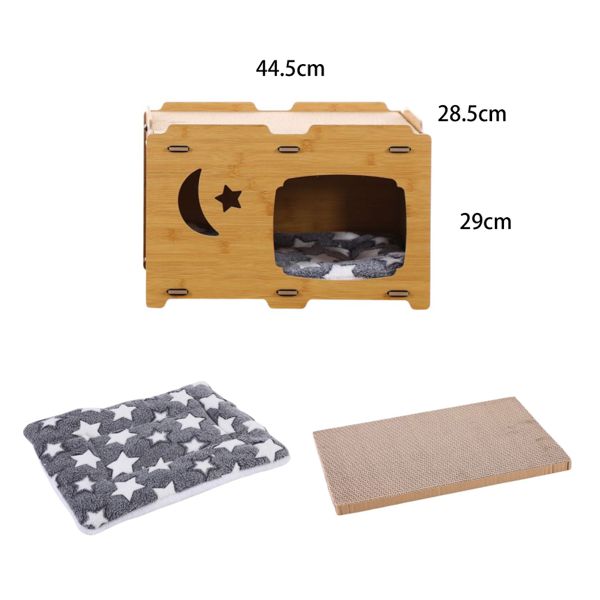 Cama Rascador Cuadrado para Gatos🏠 -STK-1227