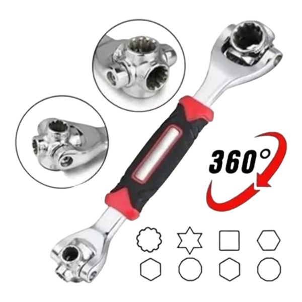 Llave Multiusos 48 en 1 - 360° Giro 🔧-STK-1057