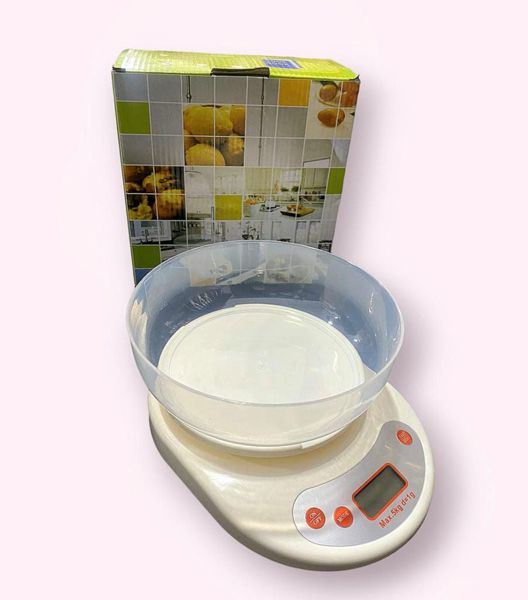 Balanza Digital Cocina 5kg + Bowl 🔝 -STK-818