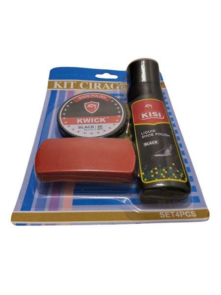 Tinte Negro para Zapatos + Cepillo 👞✨-STK-763