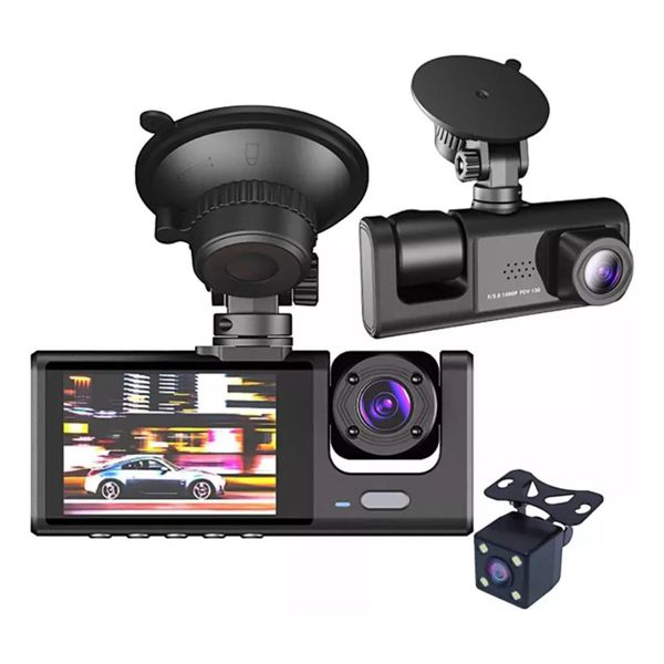 Cámara Auto 3 Lentes 1080P 🚗📹-STK-1072