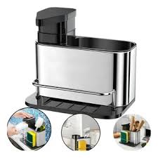 Organizador 3 en 1 Acero Inox📦 -STK-1280