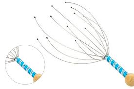 Masajeador Capilar de Acero Inoxidable 🕷️-STK-646