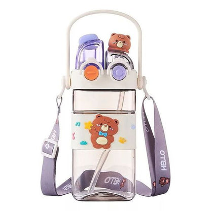 Botella Oso Kawaii 580ml 🌟-STK-1239