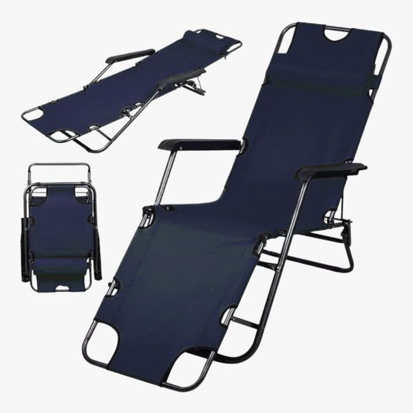 Silla Playa Plegable con Headrest🌿 -STK-1237