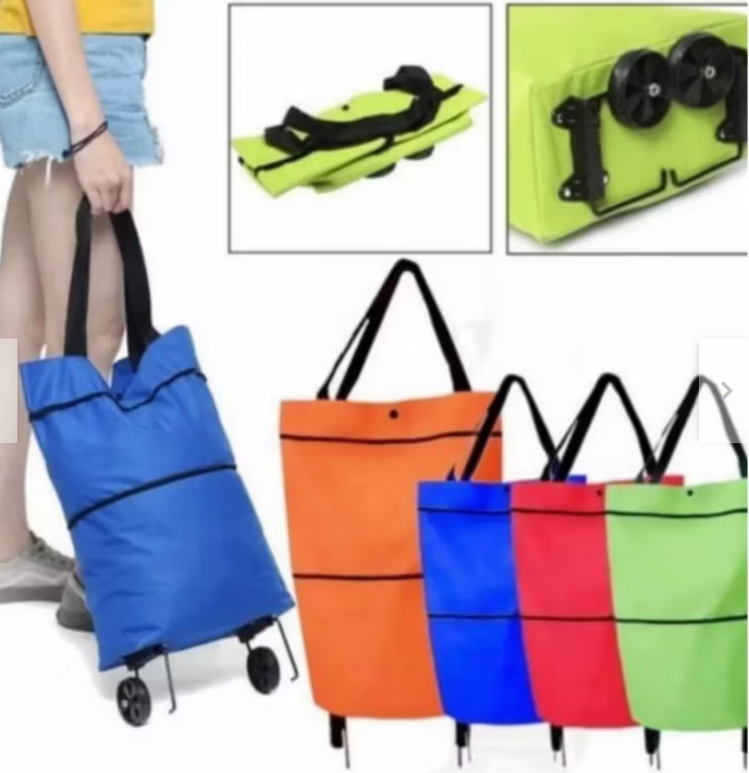 Bolsa Plegable Carrito Compras 🛒👜-STK-57