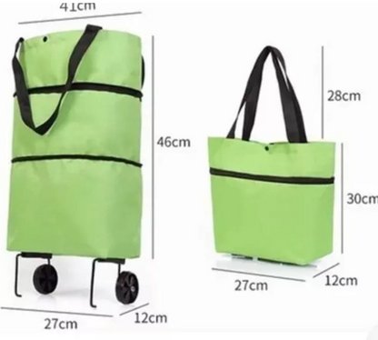 Bolsa Plegable Carrito Compras 🛒👜-STK-57