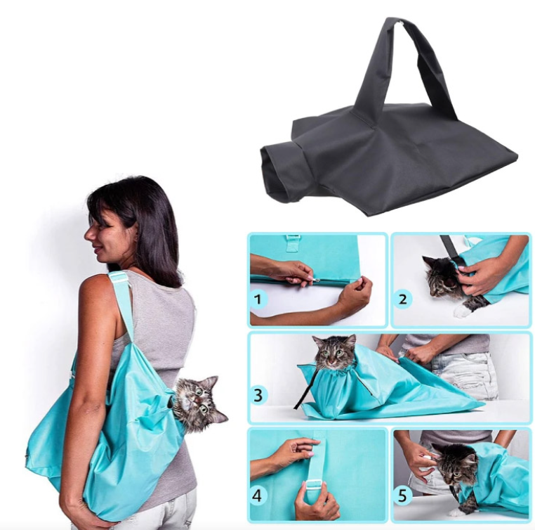 Bolsa Transporte Gatos Portátil 🐾-STK56