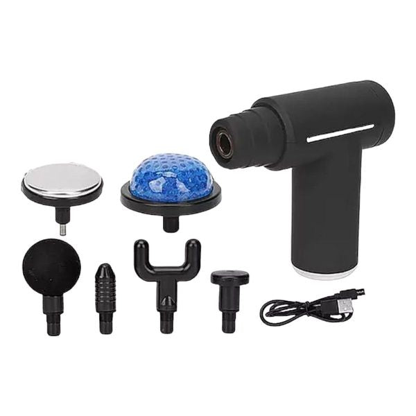 Pistola de Masaje Profesional 6 en 1 💪🔥-STK-1108