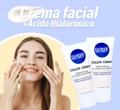 Crema Facial con Ácido Hialurónico 🌟-STK-144