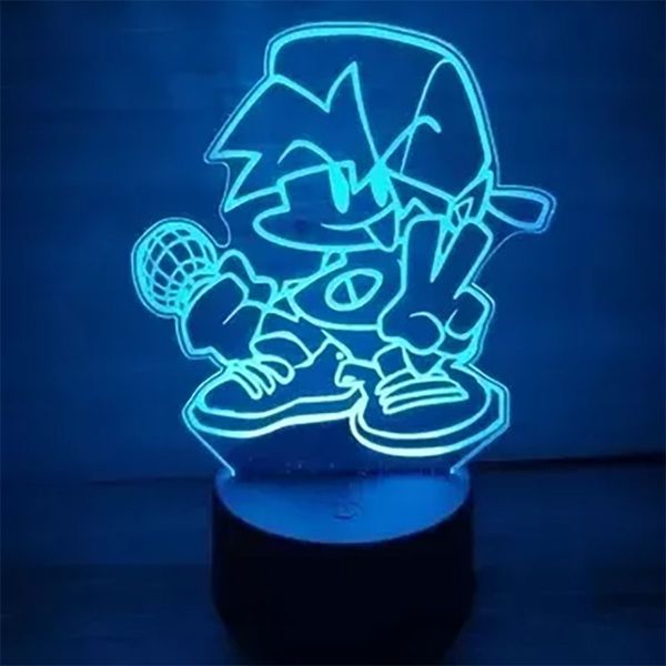 Lámpara 3D FNF Decorativa 🌙-STK-971