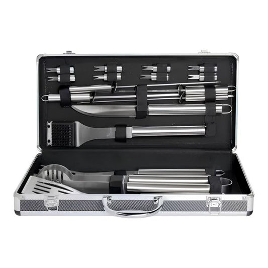 Kit Parrillero 18 Pcs + Maleta 🔥-STK-936