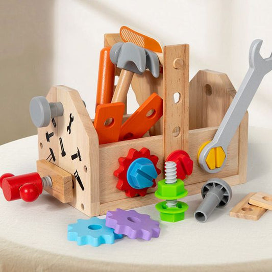 Kit Herramientas Infantil Madera🔧-STK-1230