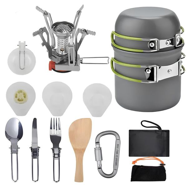 Marmita Camping + Mini Anafe 🔥-STK-944