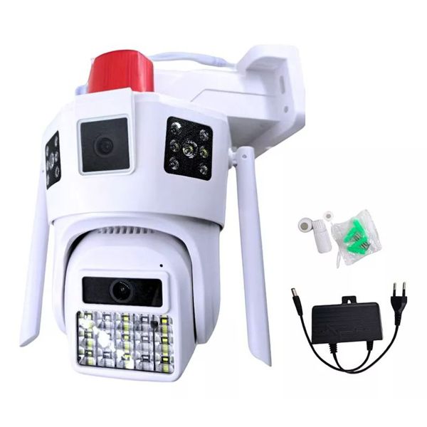 Cámara Exterior 3MP HD 360° 🌐📹-STK-992