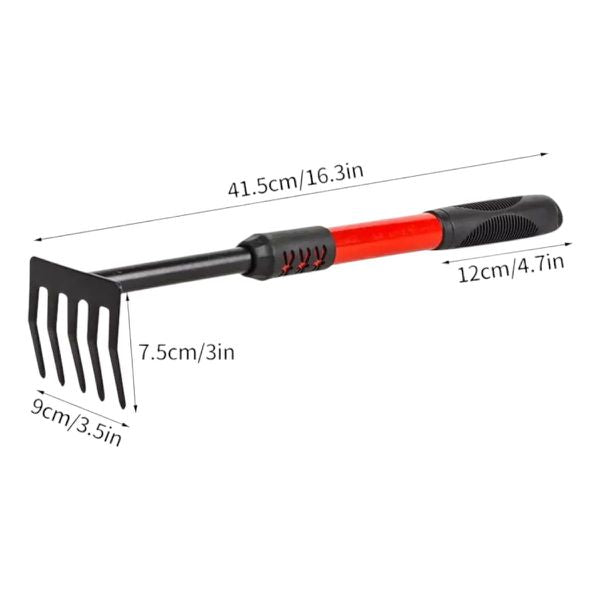 Rastrillo de mano Jardín 🔧-STK-954