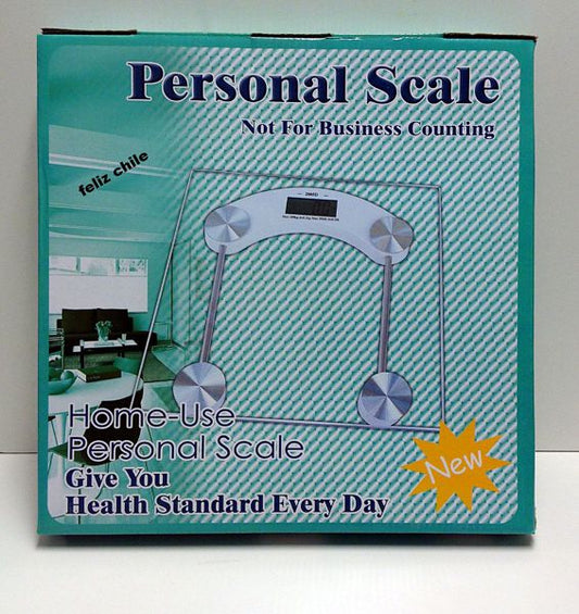 Báscula Digital de Baño Blanca ⚖️-STK-790