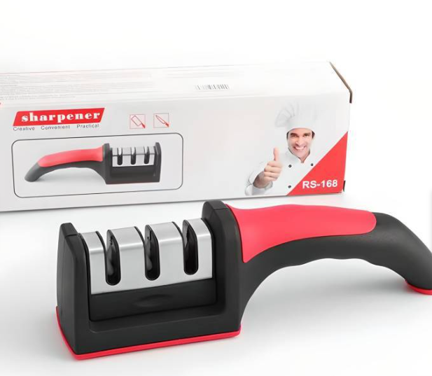 AFILADOR DE CUCHILO 3 EN 1 MANUAL🔪✨-STK-31