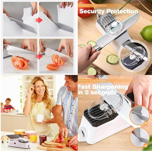 Afilador Eléctrico 4 en 1 🔪⚡-STK-29