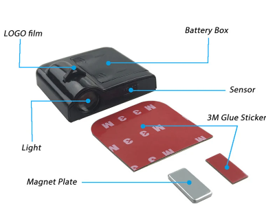 Luz LED de Marca para Autos 💡🚗-STK-3