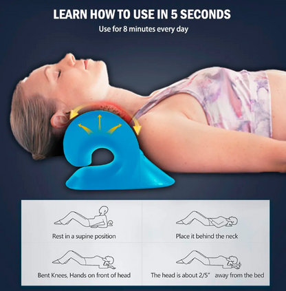 Almohada Cervical Masajeador 🛌💆-STK-37