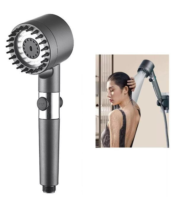 Cabezal Ducha Alta Presión 4 en 1 🚿-STK-64
