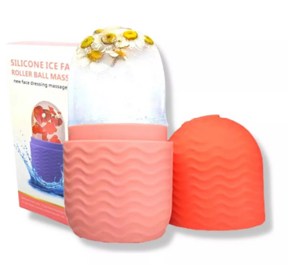 🎀 Rodillo Facial de Hielo en Silicona -STK-310