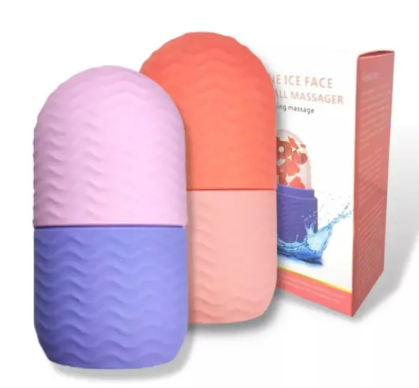 🎀 Rodillo Facial de Hielo en Silicona -STK-310
