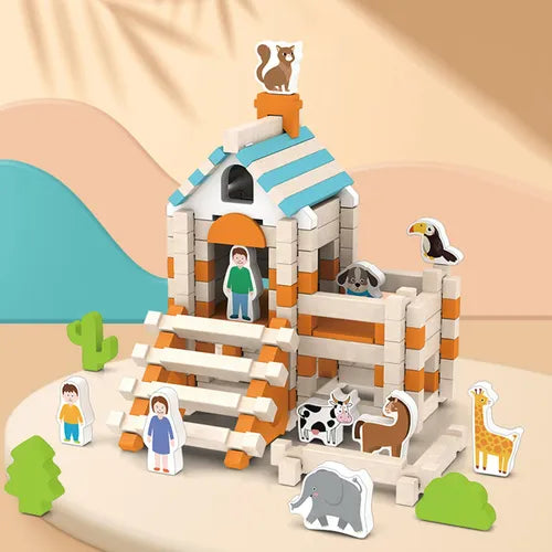 Kit Madera 122 Piezas - Creatividad Sin Límites🔩 -STK-1232