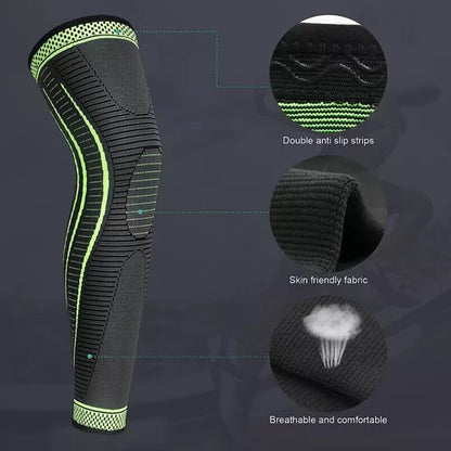 Rodillera Larga Compresión Deportiva 🦵💪-STK-673