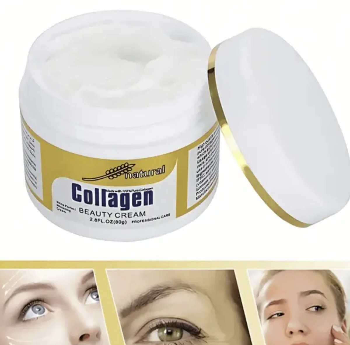 Crema Colágeno Blanqueadora Facial ✨