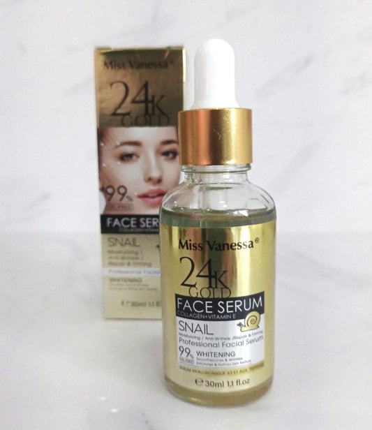sérum facial 24K Gold con colageno