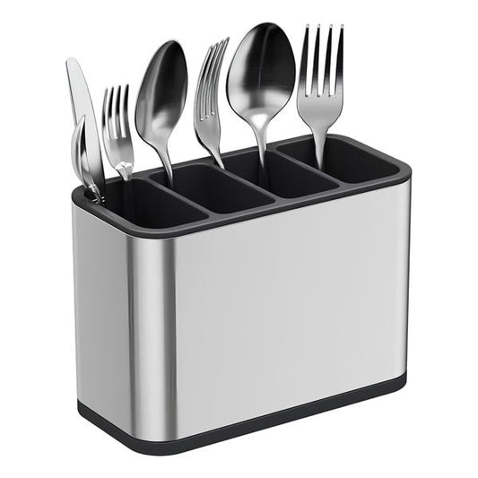 Organizador de Cubiertos Acero 18 cm 🍴✨-STK-1190