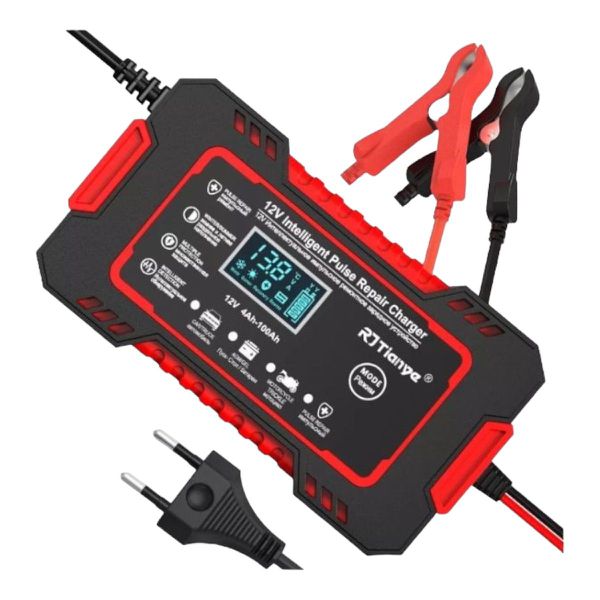 Cargador Inteligente 6A 12V 🔋⚡-STK-1069