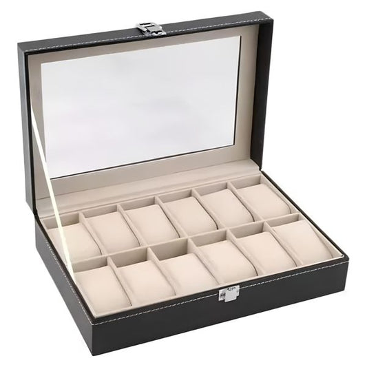 Estuche Exhibidor 12 Relojes 📦-STK-1147