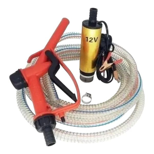 Kit Bomba Trasvasije Diesel 12V + Pistola ⛽-STK-1049