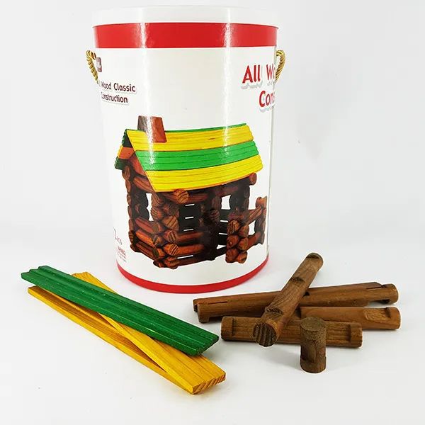 Juego de Construcción de Madera 72 Piezas🚂 -STK-1229