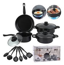 Juego de Ollas 13 Piezas Premium🍳🔥-STK-1258