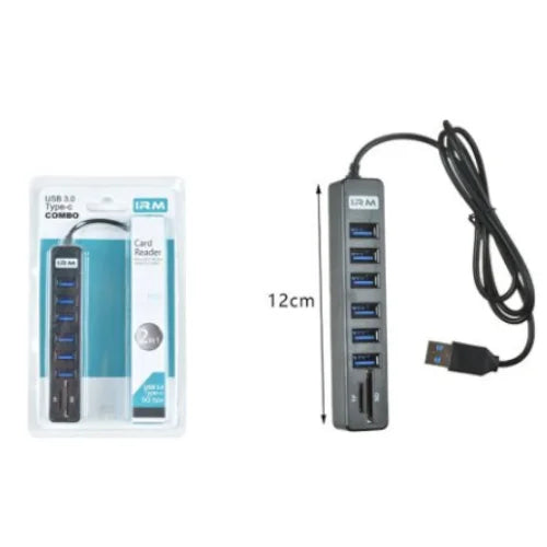 Lector USB 3.0 + Ranura SD/MMC 🚀📌 -STK-1442